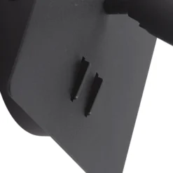 Lucande aplique de pared LED Magya, negro, 2 luces, angular