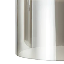 Lucande Diano lámpara colgante, gris humo, 4 luces