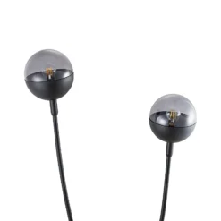 Lucande Dustian lámpara de pie, 2 luces
