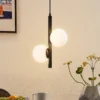 Lucande Emarin lámpara colgante globos de cristal 2 luces