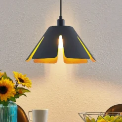 Lucande Jemmily lámpara colgante, 1 luz, 30 cm