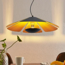 Lucande Jemmily lámpara colgante, 1 luz, 60 cm
