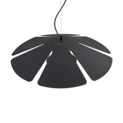 Lucande Jemmily lámpara colgante, 1 luz, 60 cm