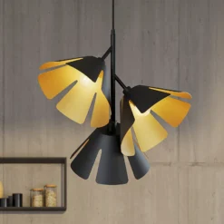 Lucande Jemmily lámpara colgante, 3 luces