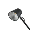 Lucande LED lámpara de escritorio Tarris, altura 46 cm, negro