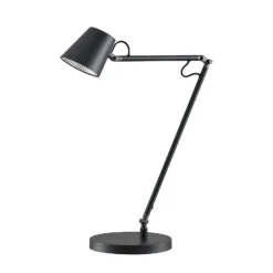 Lucande LED lámpara de escritorio Tarris, altura 46 cm, negro