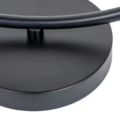 Lucande Linnard lámpara de mesa de hierro, 3 luces