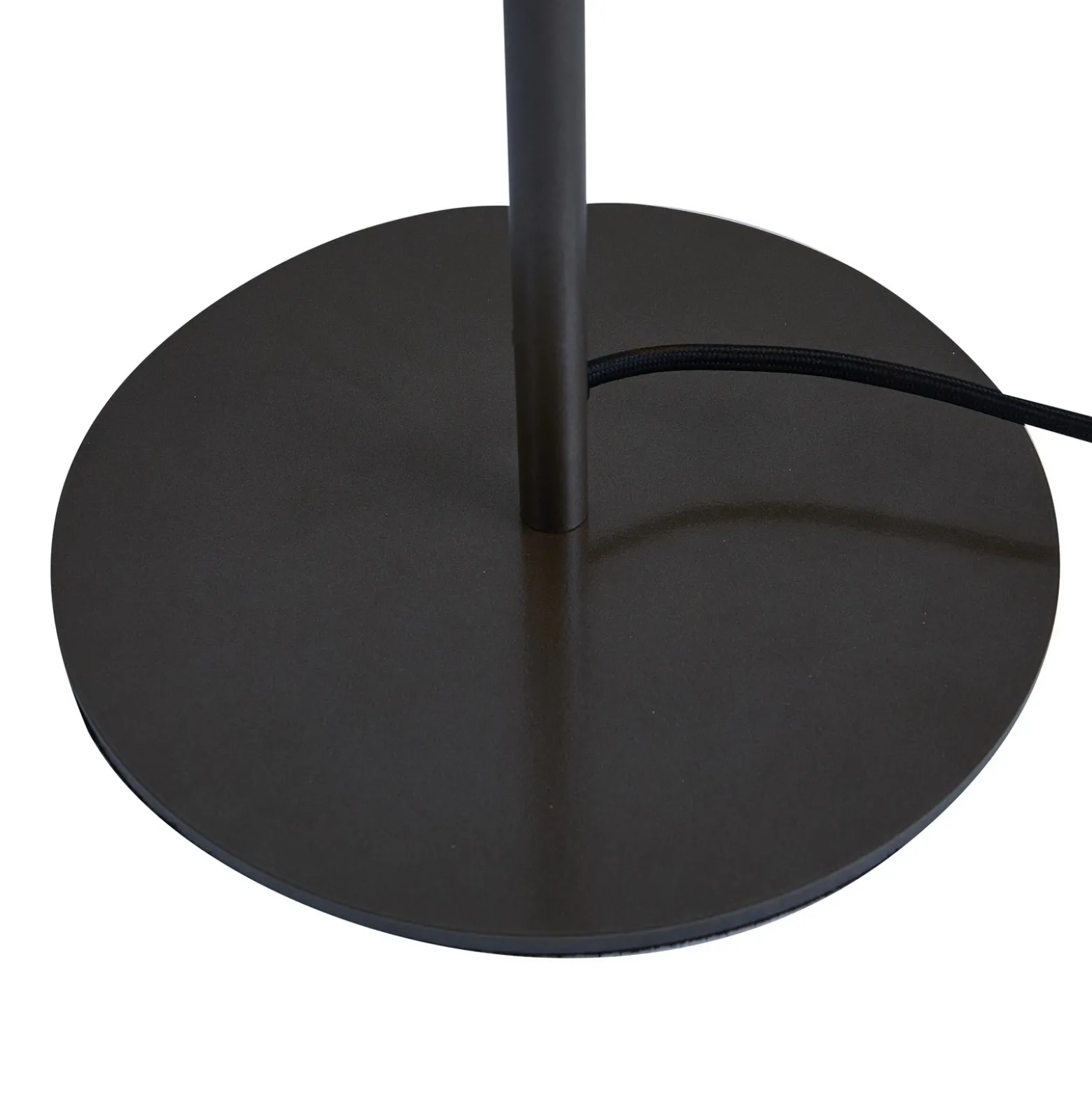 Lucande lámpara banquera Nysira, moderna, gris metálico, 2 luces.