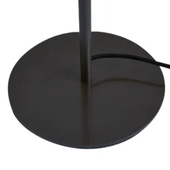 Lucande lámpara banquera Nysira, moderna, gris metálico, 2 luces.
