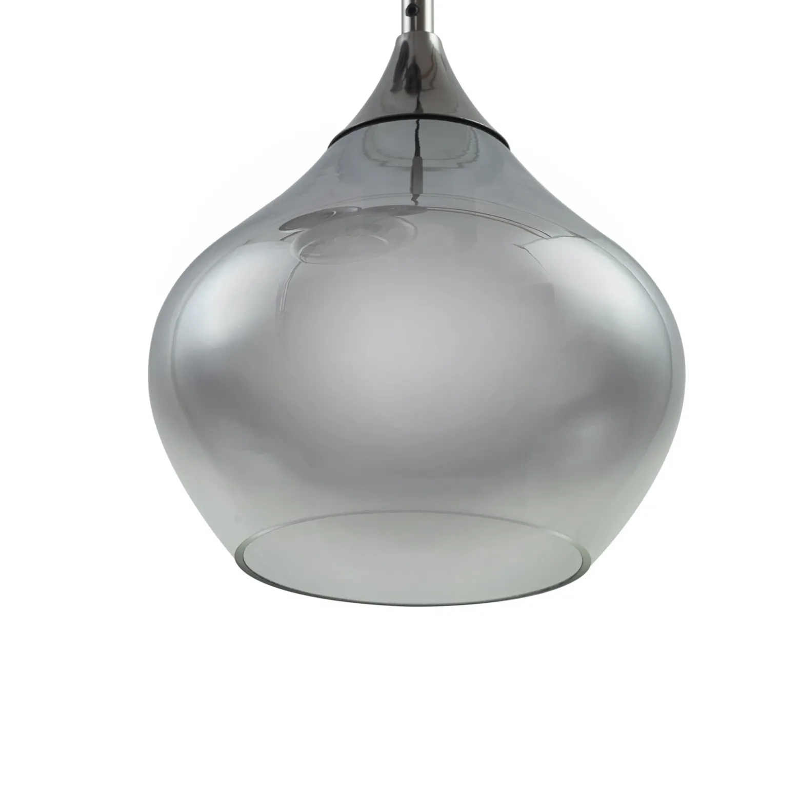 Lucande lámpara colgante Jarven, 7 luces, negro, cristal