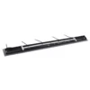 Lucande lámpara colgante Jarven, 5 luces, negro, cristal