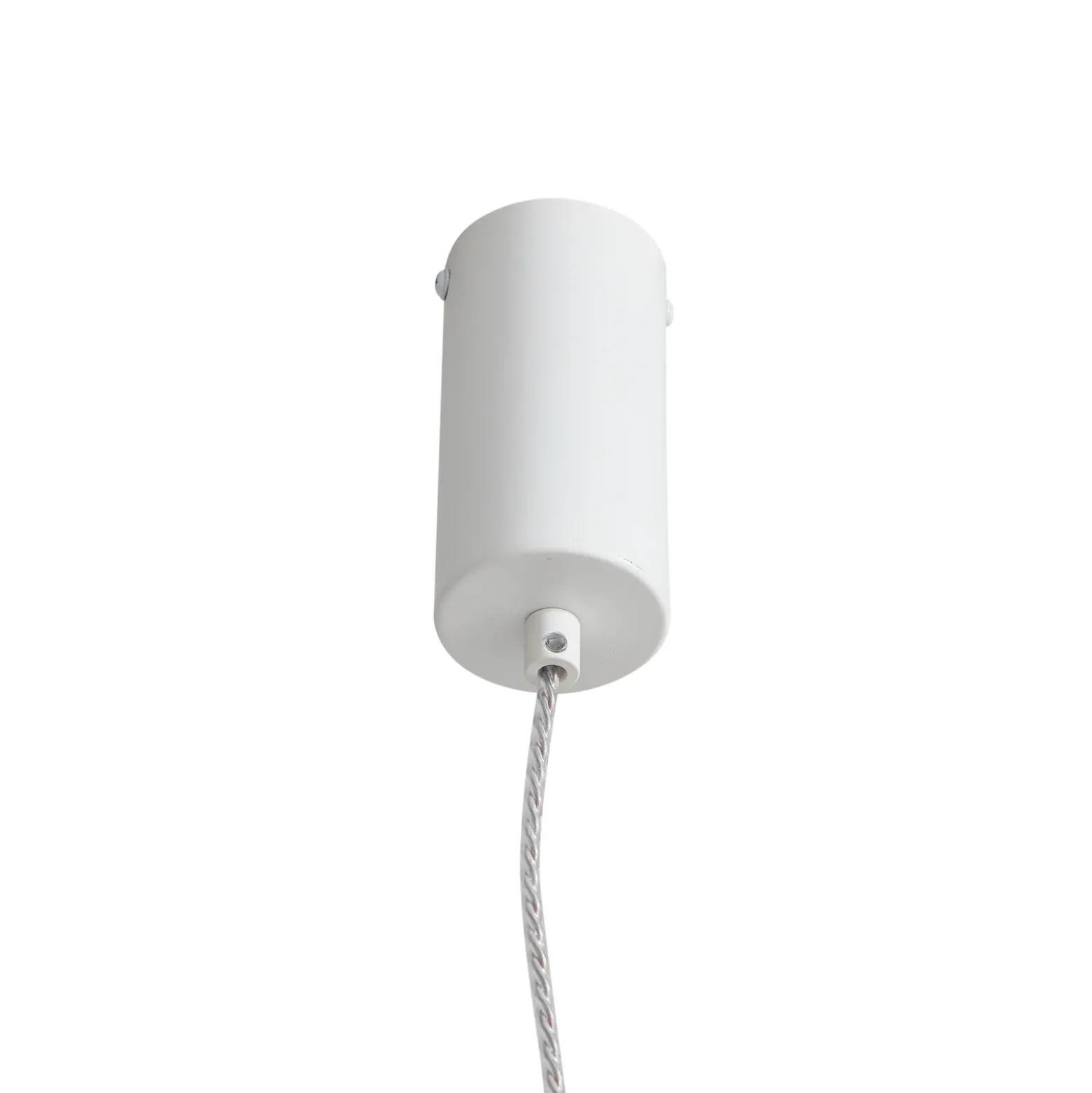 Lucande Lámpara colgante LED Fay, gris claro/azul claro, cristal, Ø 15 cm