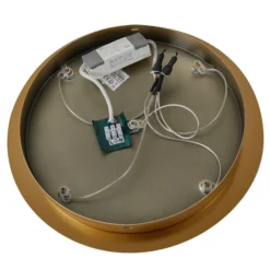 Lucande Lámpara colgante LED Ismenia, 5 luces, latón, acrílico