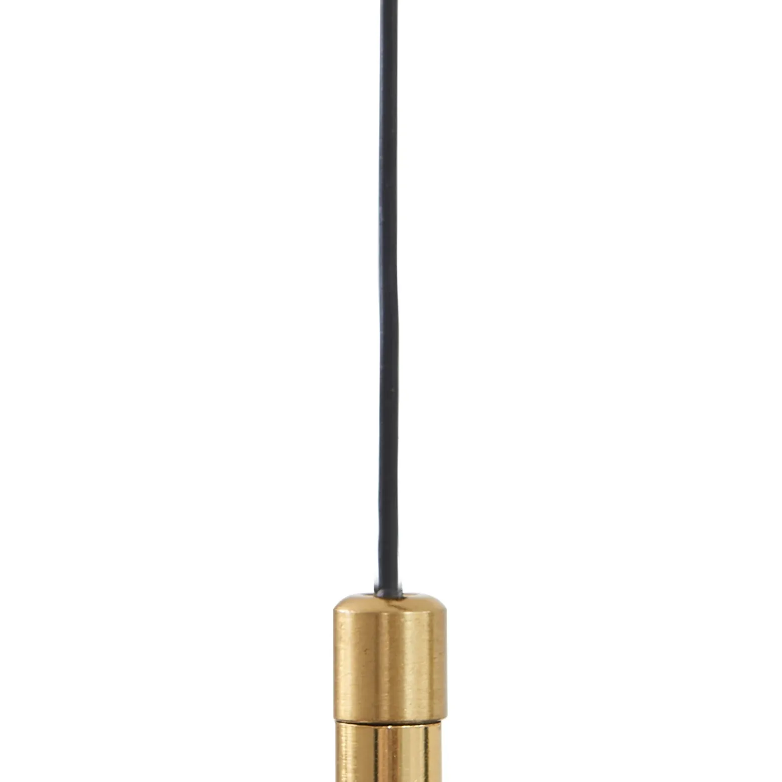 Lucande Lámpara colgante LED Joran, 3 luces, blanca, cristal