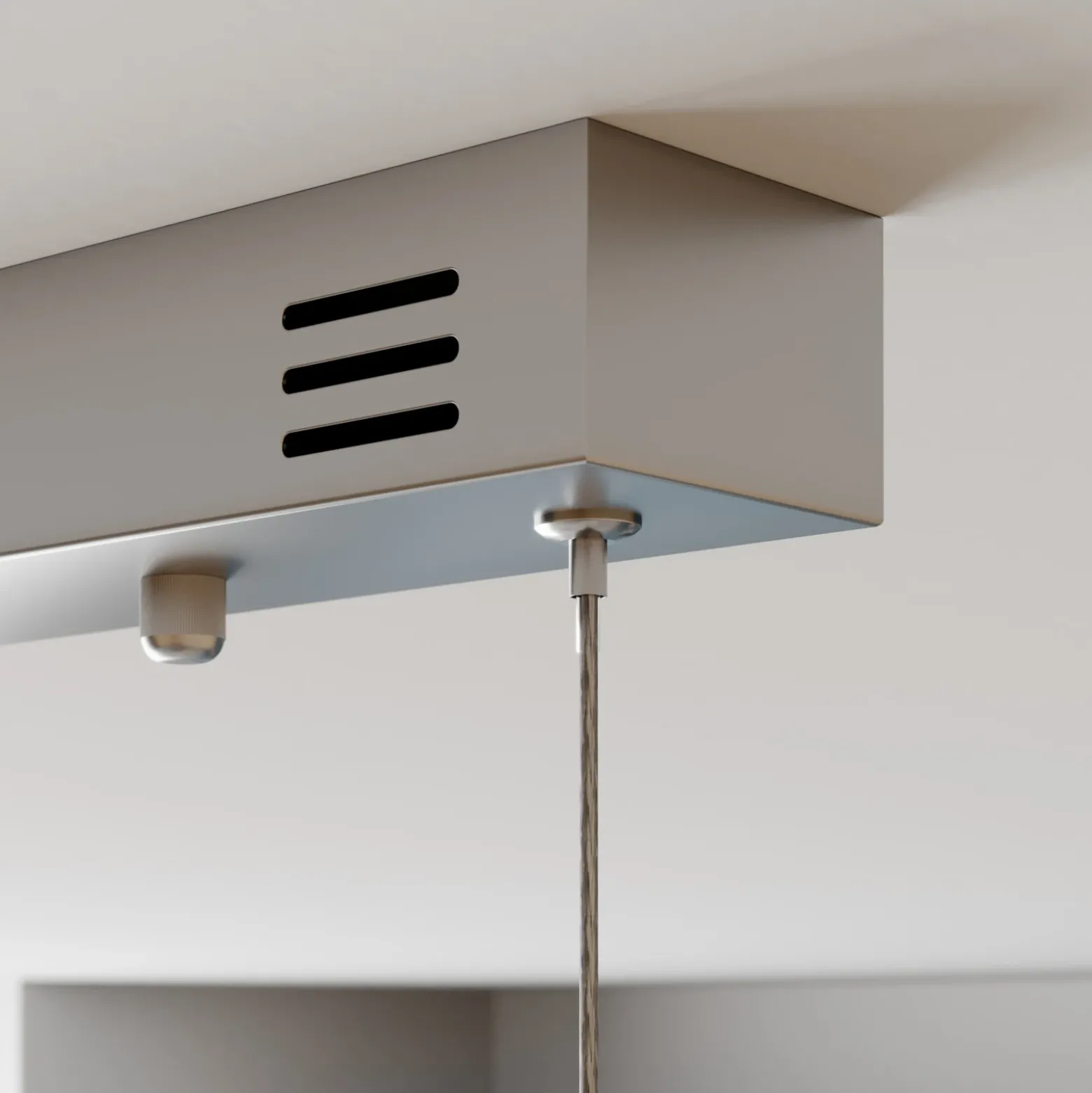 Lucande lámpara colgante LED Lyani, 115cm, 3 luces, cromo, atenuable