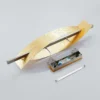 Lucande Lámpara colgante LED Marija, 101 cm, dorada, atenuable