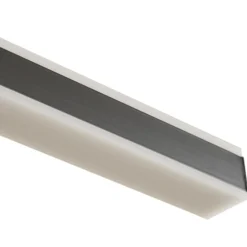 Lucande Lámpara colgante LED Pendolo, negra, aluminio, 120 cm