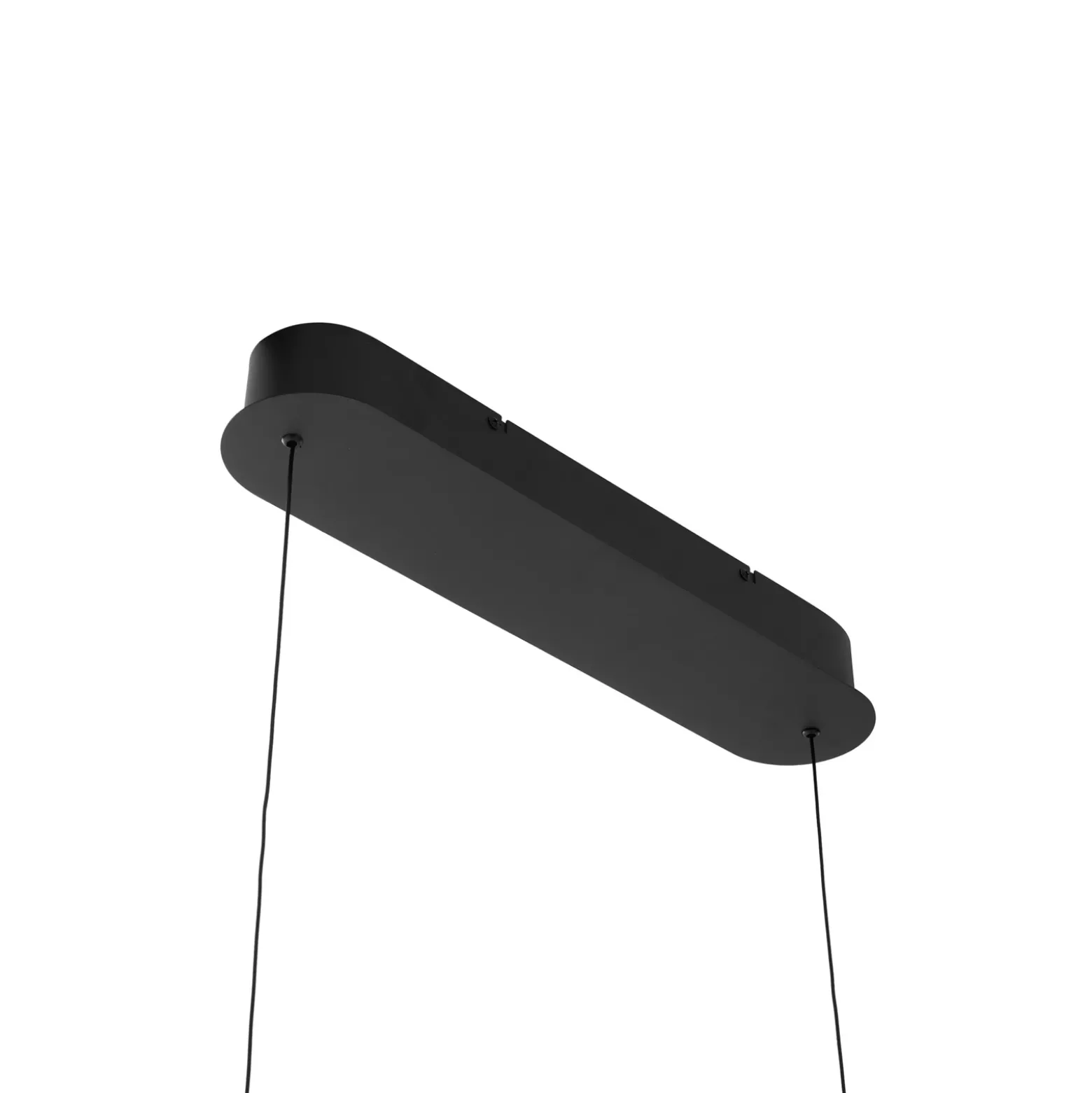 Lucande lámpara colgante LED Philine, longitud 101 cm hierro negro