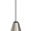 Lucande lámpara colgante Sharvil, 3 luces, blanco, cristal, 97cm