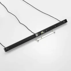 Lucande lámpara colgante Wilja, ámbar, vidrio, 111 cm, 3 luces, E27