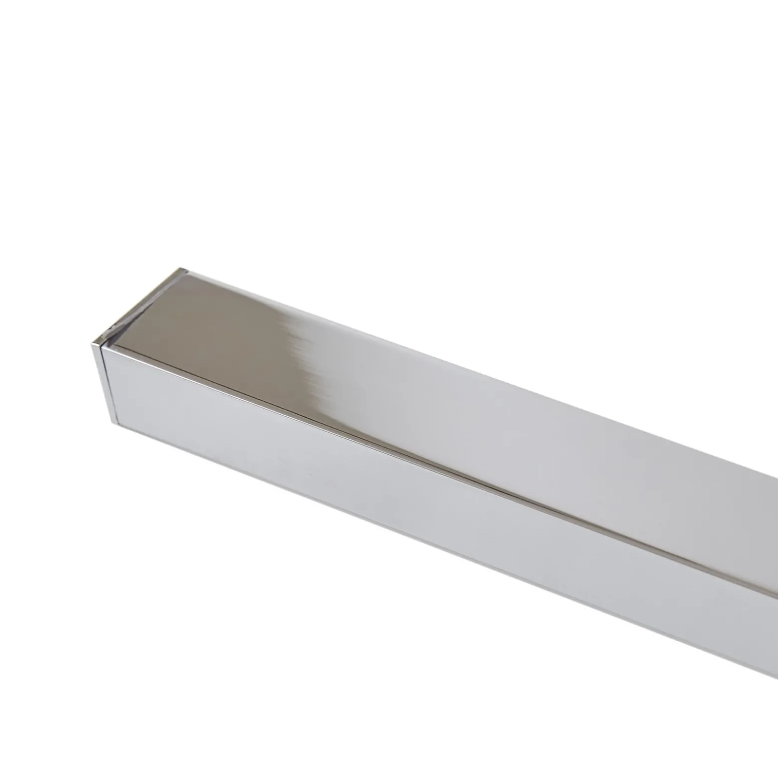 Lucande lámpara de espejo LED Kivana, cromo, metal, 90 cm, IP44