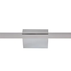 Lucande lámpara de espejo LED Kivana, cromo, metal, 90 cm, IP44