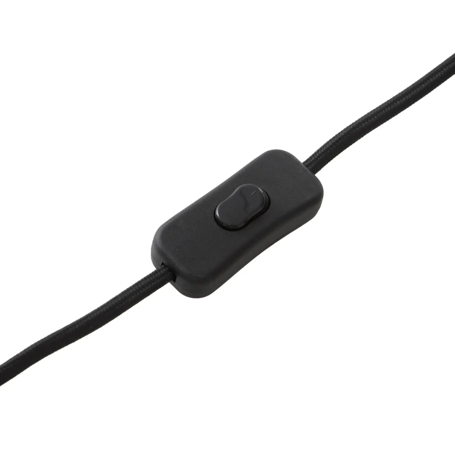 Lucande lámpara de mesa Aeloria, negro, hierro, Ø 12 cm, E27