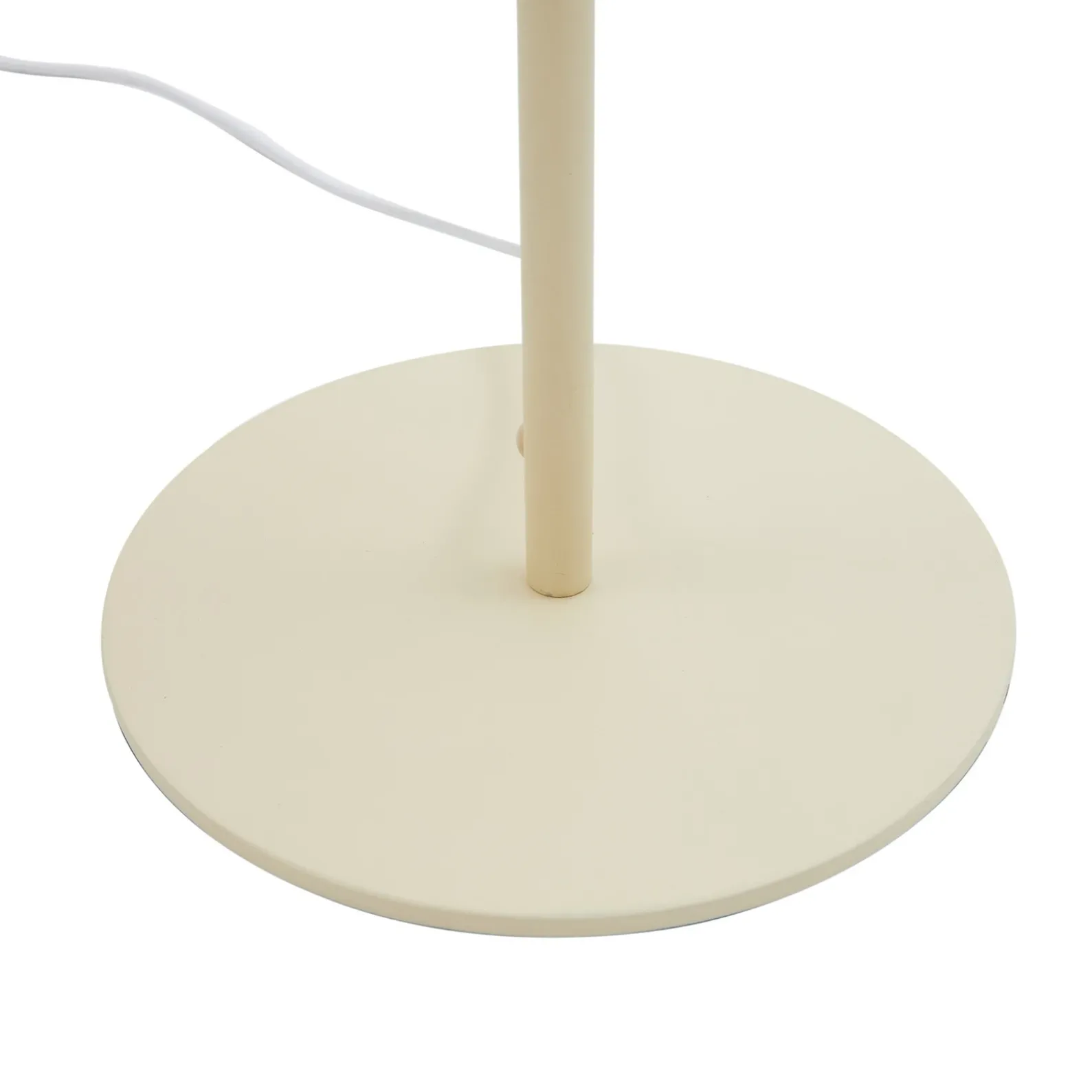 Lucande Lámpara de mesa LED Audrina, beige, metal, atenuable