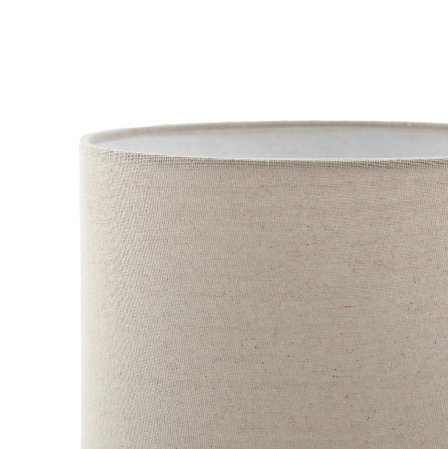Lucande lámpara de mesa Thalorin, 36,5cm, blanco/negro, cerámica