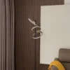 Lucande lámpara de pie LED Madu, negra, metal, 160 cm, atenuable
