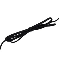 Lucande Lámpara de pie Lysias, negro, metal, altura 143,2 cm