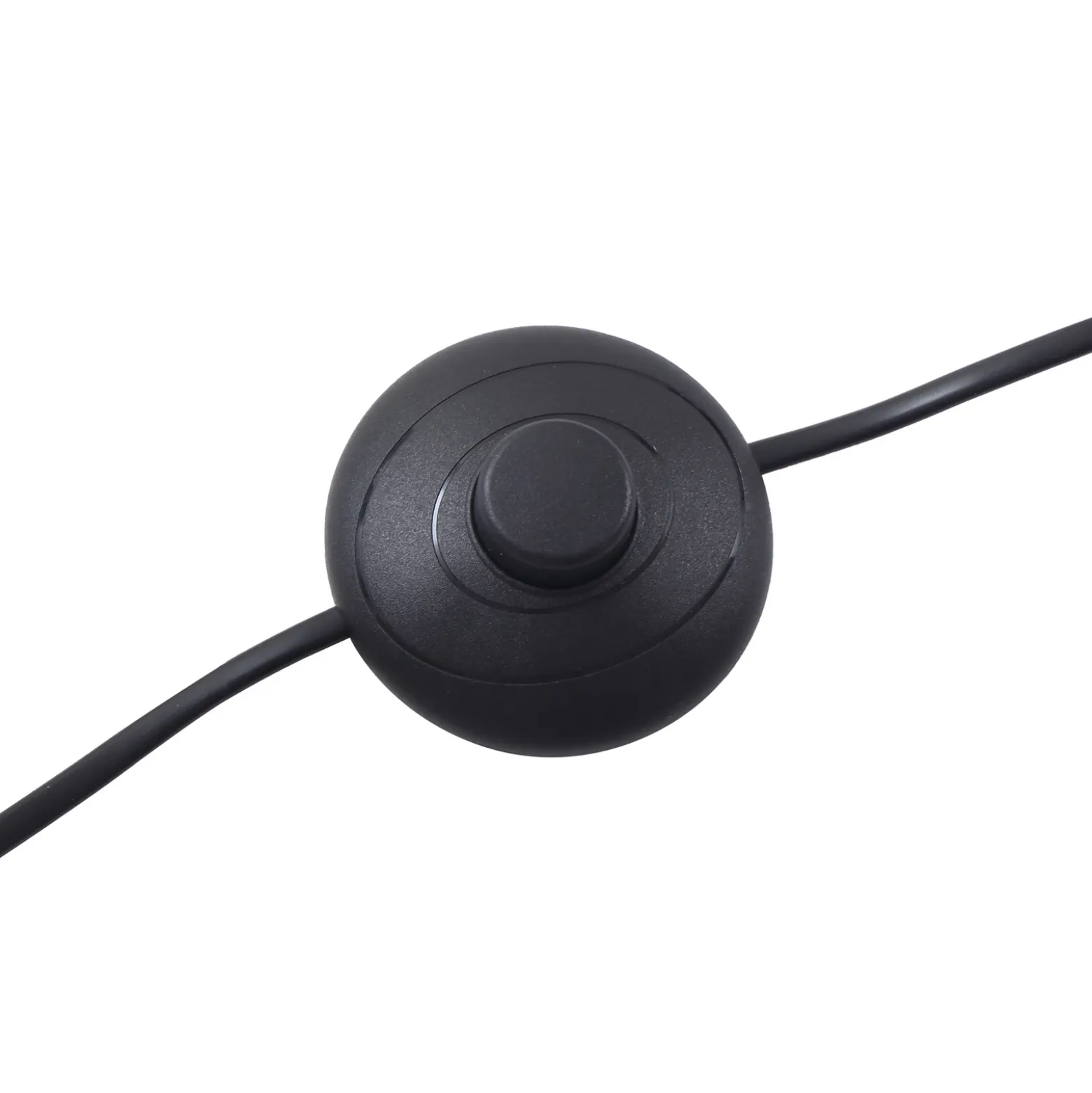 Lucande lámpara de pie Silka, altura 216 cm, negro, metal