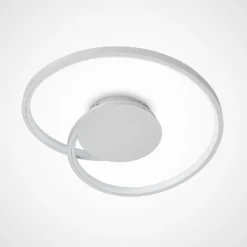 Lucande lámpara LED de techo Enesa, Ø 46 cm, 2.700 K, atenuable