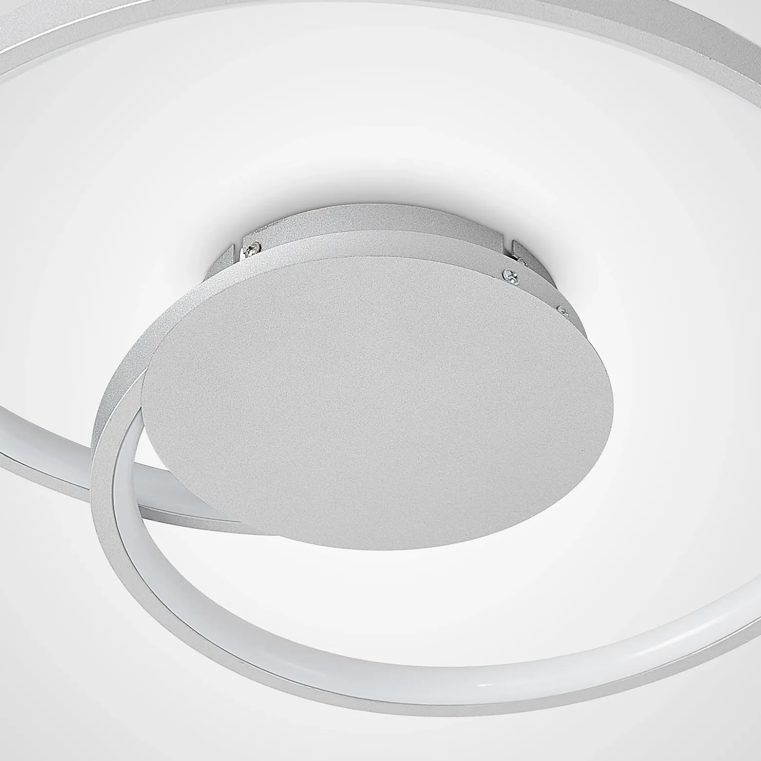 Lucande lámpara LED de techo Enesa, Ø 46 cm, 2.700 K, atenuable