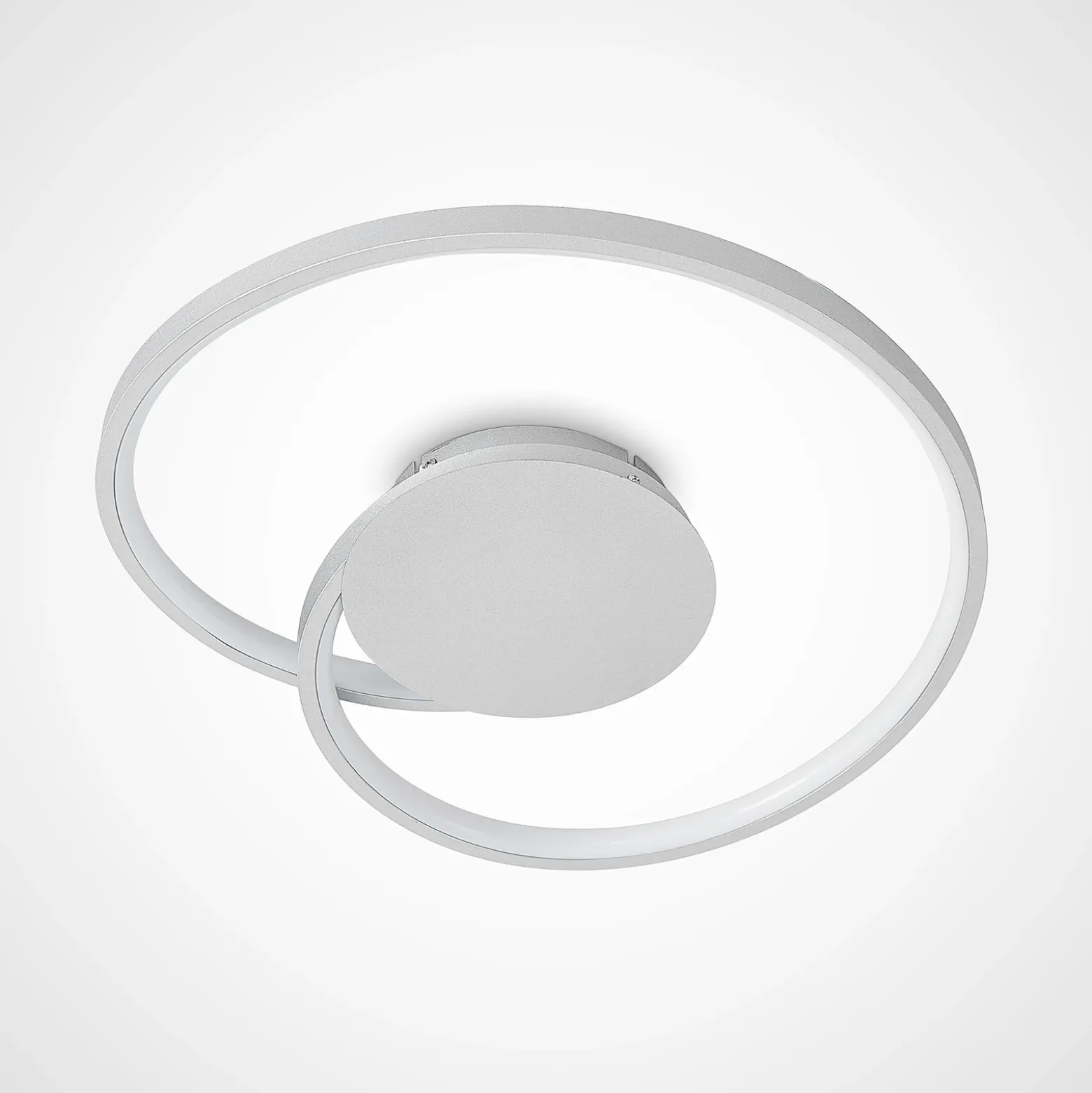 Lucande lámpara LED de techo Enesa, Ø 46 cm, 2.700 K, atenuable