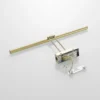 Lucande Lámpara LED para cuadros Dimitrij, latón, metal, 54 cm