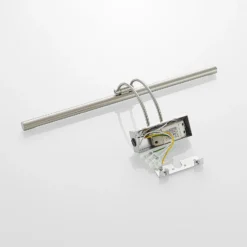 Lucande Lámpara LED para cuadros Dimitrij, níquel, metal, 54 cm