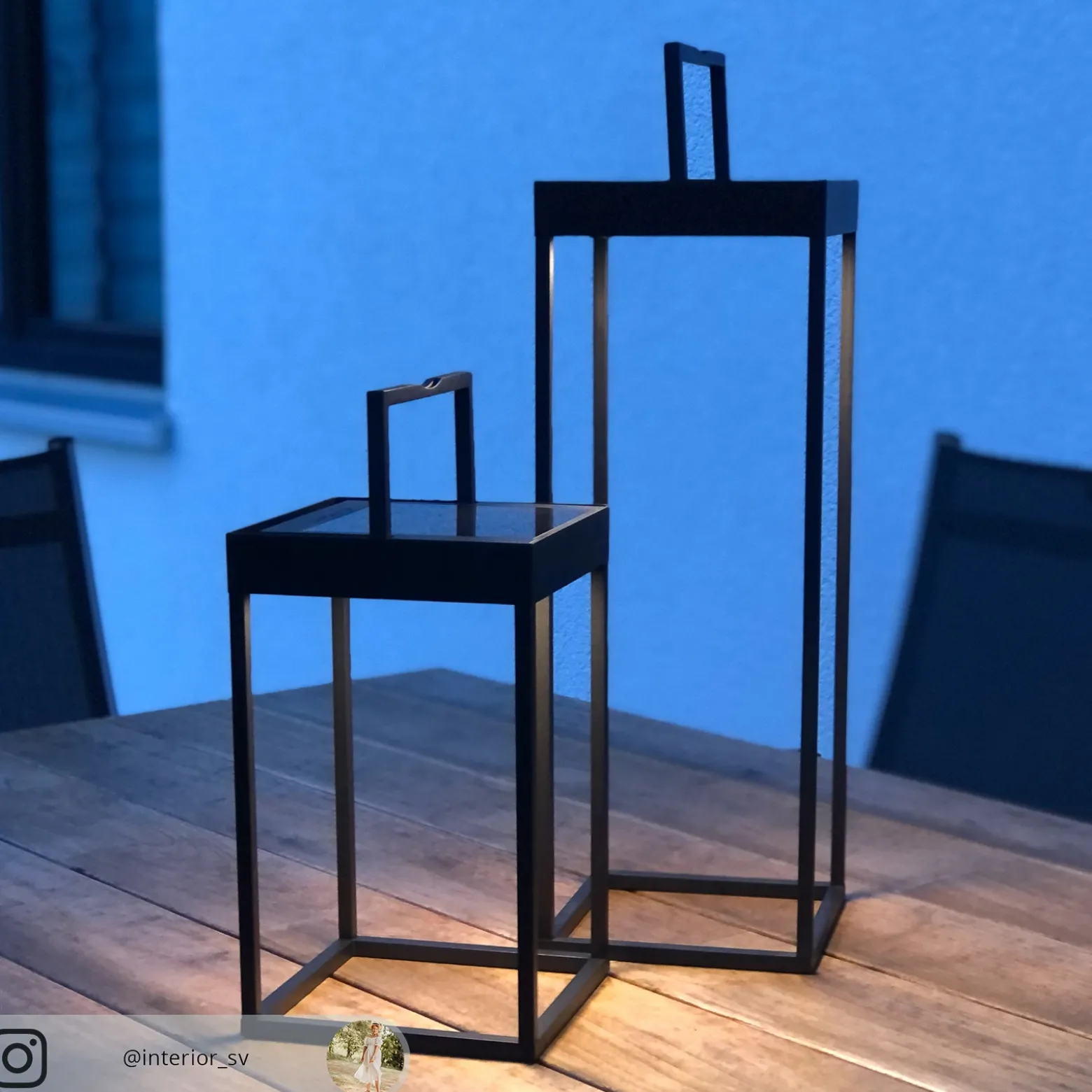 Lucande Lámpara LED solar Lynzy, 38 cm, negra, metal, IP65