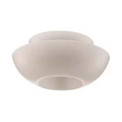 Lucande plafón Kellina, Ø 48 cm, blanco, metal