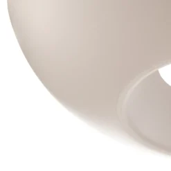 Lucande plafón Kellina, Ø 48 cm, blanco, metal