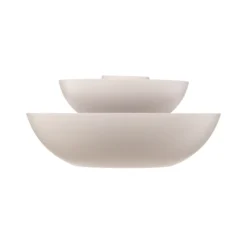 Lucande plafón Kellina, Ø 48 cm, blanco, metal