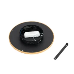Lucande Plafón LED Joren, Ø 38 cm, madera, CCT, control remoto