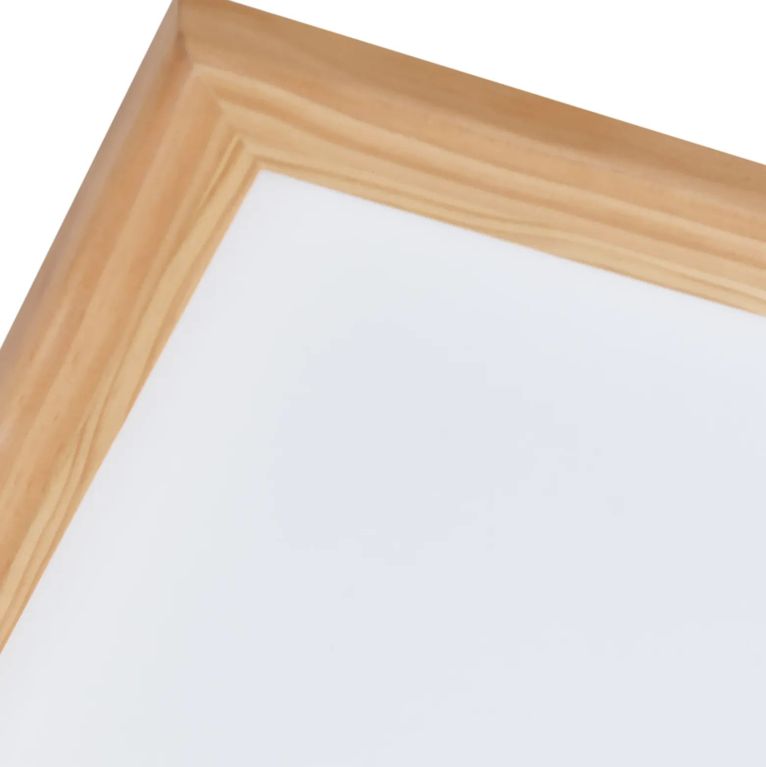 Lucande Plafón LED Joren, 42 cm, madera, CCT, control remoto