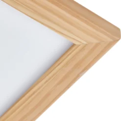 Lucande Plafón LED Joren, 42 cm, madera, CCT, control remoto