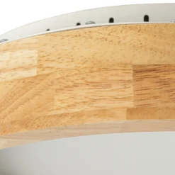 Lucande Plafón LED Samvel, Ø 40 cm, madera
