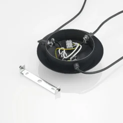 Lucande Serina lámpara colgante, 3 luces, blanco