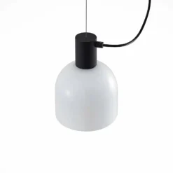 Lucande Serina lámpara colgante, 3 luces, blanco