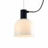 Lucande Serina lámpara colgante, 3 luces, blanco