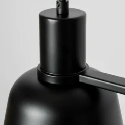 Lucande Servan lámpara colgante, negro, 4 luces