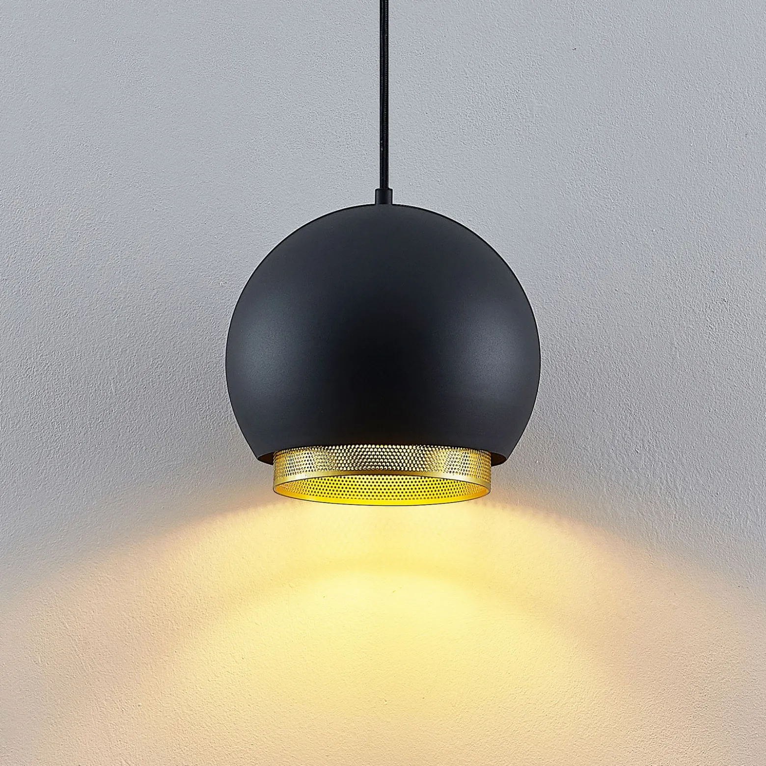 Lucande Sivanel lámpara colgante, 1 luz, 25 cm